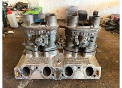 2 x SOLEX 40 PII 6 + imusarja FIAT 124 SPORT