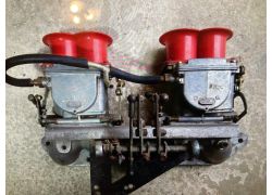 2 x SOLEX 40 CCI + imusarja FORD Escort RS Gr 1